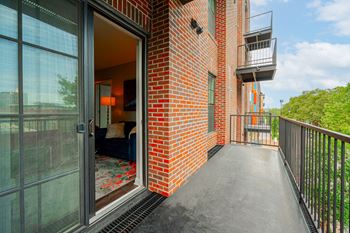 Oversized outdoor balconies*